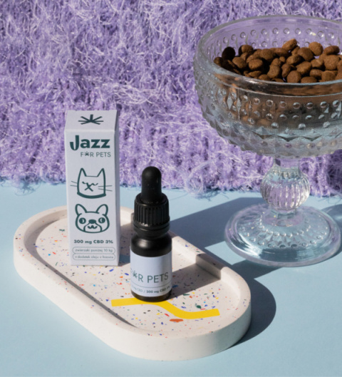 JAZZ FOR PETS 3% OLEJEK Z CBD o smaku łososia 10ml JAZZ FOR PETS 3% OLEJEK Z CBD o smaku łososia 10ml