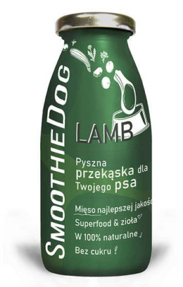 SmoothieDog JAGNIĘCINA 250 ml płynna przekąska dla psa