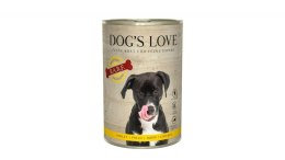 DOG'S LOVE BARF Pure Huhn - kurczak czysty 400g