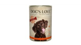 DOG'S LOVE BARF Pure Rind - wołowina czysta 400g