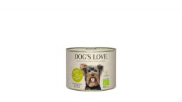 DOG'S LOVE BIO Huhn - kurczak ekologiczny z kaszą gryczaną, selerem i bazylią 200g