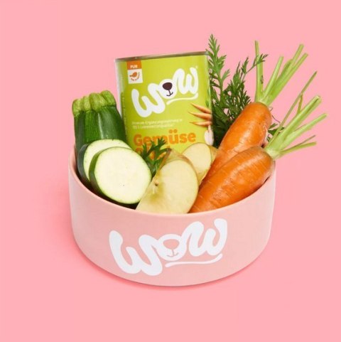 WOW Gemüse Obst - warzywa i owoce karma warzywna dla psa 6 x 400g WOW Gemüse Obst - warzywa i owoce karma warzywna dla psa 6 x 400g
