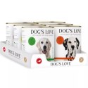 DOG'S LOVE Multipack zestaw karmy dla psa 6 x MIX 800g
