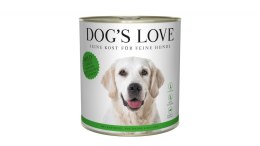 DOG'S LOVE WILD dziczyzna z marchewką, selerem, ziemniakami i śliwkami 800g
