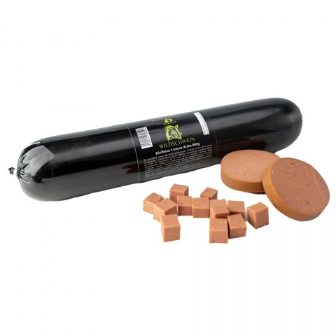 MIRALS Wildschwein - kiełbasa z mięsa dzika 800g MIRALS Wildschwein - kiełbasa z mięsa dzika 800g