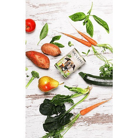 DOG'S LOVE BIO GREENS warzywno-owocowa karma dla psów 6 x 400g DOG'S LOVE BIO GREENS warzywno-owocowa karma dla psów 6 x 400g