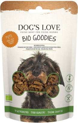 DOG'S LOVE BIO Goodies Pute przysmaki dla psa z indyka 150g