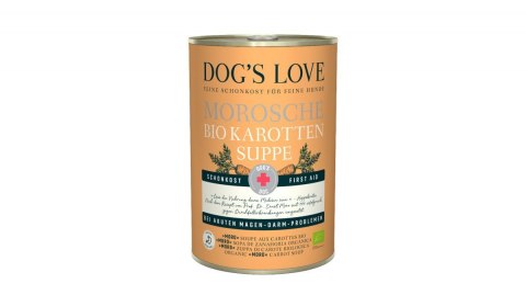 DOG'S LOVE BIO Morosche - ekologiczna zupa Moro z marchwi 400g