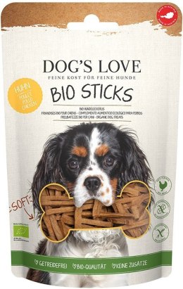 DOG'S LOVE BIO sticks - miękkie patyczki z kurczaka 150g