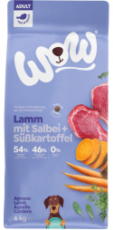 Zestaw WOW LAMM karma sucha 6 kg + Przysmaki LAMM