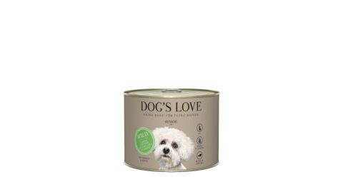 DOG'S LOVE Senior Wild - dziczyzna karma dla starszych psów 12 x 200g DOG'S LOVE Senior Wild - dziczyzna karma dla starszych psów 12 x 200g