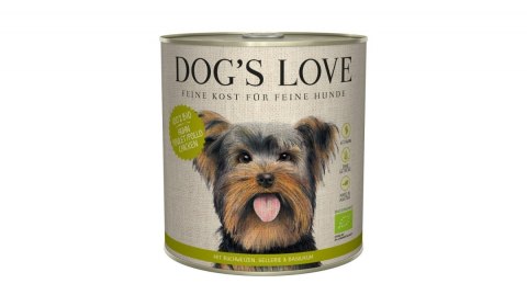DOG'S LOVE BIO Huhn - kurczak z kaszą gryczaną, selerem i bazylią 800g x 6 szt. DOG'S LOVE BIO Huhn - kurczak z kaszą gryczaną, selerem i bazylią 800g x 6 szt.