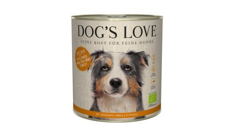 DOG'S LOVE BIO PUTE indyk z amarantusem, dynią i pietruszką 800g x 6 szt. DOG'S LOVE BIO PUTE indyk z amarantusem, dynią i pietruszką 800g x 6 szt.