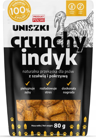 Uniszki Zestaw Crunchy 80g x 3 smaki Uniszki Zestaw Crunchy 80g x 3 smaki