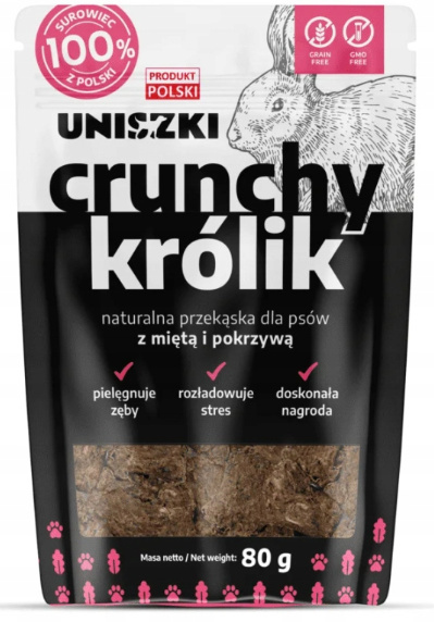 Uniszki Zestaw Crunchy 80g x 3 smaki Uniszki Zestaw Crunchy 80g x 3 smaki
