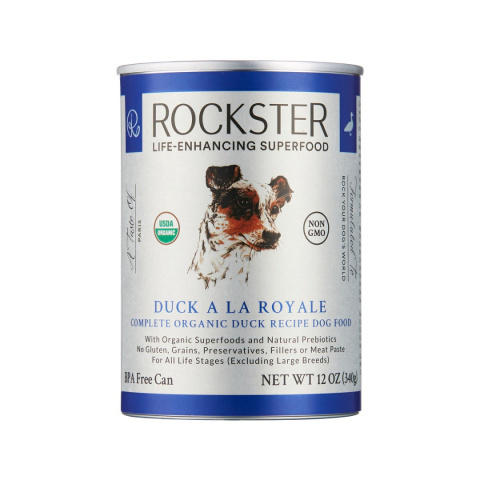 Rockster Superfood BIO Duck a la Royale kaczka 340g Rockster Superfood BIO Duck a la Royale kaczka 340g