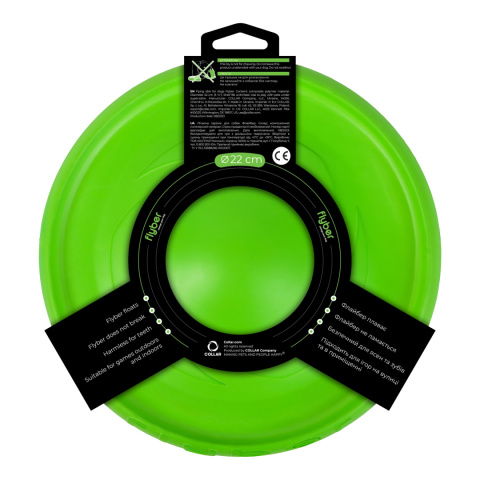 FLYBER latający dwustronny dysk dla psa Frisbee średnica 22 cm FLYBER latający dwustronny dysk dla psa Frisbee średnica 22 cm