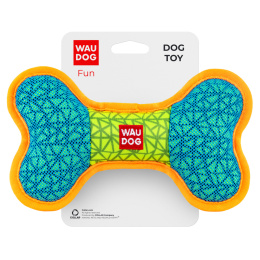 WAUDOG FUN Kość dla psa 12 cm Zabawka interaktywna Niebieski