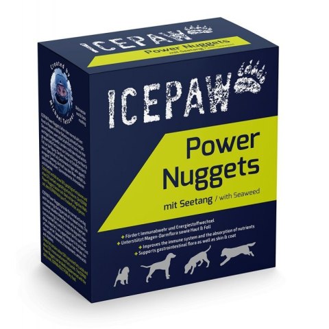 ICEPAW Power Nuggets - przekąska energetyczna z algami dla psów 40 szt. ICEPAW Power Nuggets - przekąska energetyczna z algami dla psów 40 szt.