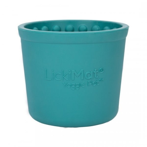 LICKIMAT Yoggie Pot turkusowy LICKIMAT Yoggie Pot turkusowy