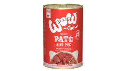WOW CAT Rind Pur - wołowina dla dorosłych kotów 400g