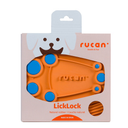 RUCAN Lick Lock – mata do lizania dla psa z zatyczkami