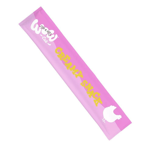 WOW CAT Creamy Snack Huhn - kremowa przekąska z kurczakiem (5x15g) WOW CAT Creamy Snack Huhn - kremowa przekąska z kurczakiem (5x15g)