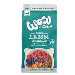 WOW CAT Senior mit Lamm - karma z jagnięciną dla starszych kotów 2kg