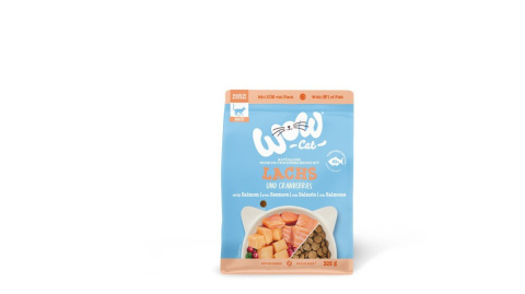 WOW CAT mit Lachs - karma z łososiem dla dorosłych kotów 325g