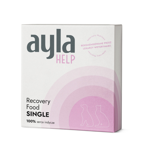 AYLA HELP Recovery Food Single - serca indycze liofilizowane dla psów i kotów (38g)