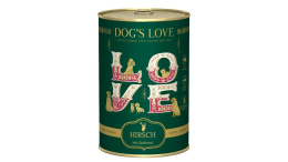 DOG'S LOVE Winter Menu Hirsch - mięso jelenia z kasztanami 400g