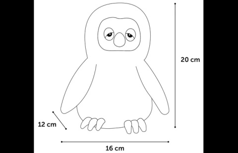 Flamingo SOWA Lorio pluszowa zabawka dla psa Flamingo SOWA Lorio pluszowa zabawka dla psa