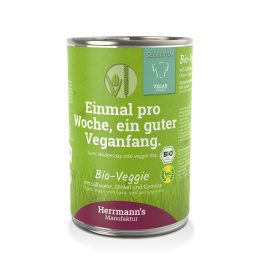 HERRMANN'S Selection Sensitive Bio Veggie - łubin z orkiszem i warzywami 400g