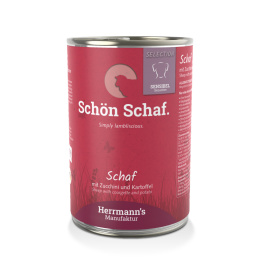 HERRMANN'S Selection Sensitive Dog Schaf - baranina z cukinią 400g