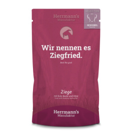 HERRMANN'S Selection Sensitive Dog Ziege - kozina z burakiem 150g