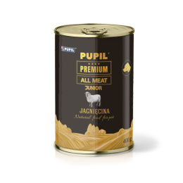 PUPIL Premium All Meat GOLD JUNIOR jagnięcina 400 g 68% mięsa