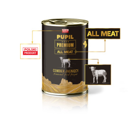 PUPIL Premium All Meat GOLD omber jagnięcy 400 g 68% mięsa