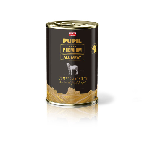 PUPIL Premium All Meat GOLD omber jagnięcy 400 g 68% mięsa PUPIL Premium All Meat GOLD omber jagnięcy 400 g 68% mięsa