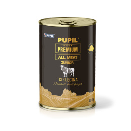 PUPIL Premium All Meat GOLD JUNIOR cielęcina 400 g 68% mięsa