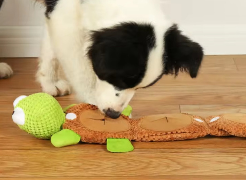 PetGang ŻÓŁW zabawka dla psa na smaczki DŁUGI pluszowy 64cm PetGang ŻÓŁW zabawka dla psa na smaczki DŁUGI pluszowy 64cm