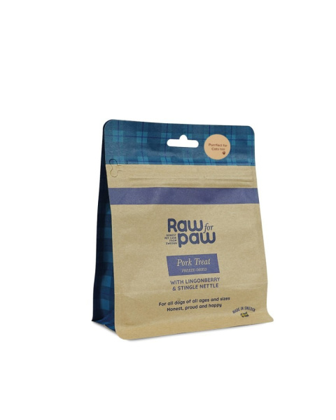 RAW for PAW Pork - wieprzowina liofilizowane przysmaki 50g