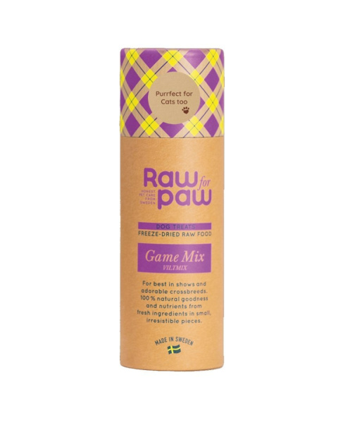 RAW for PAW WILD Game Mix - dziczyzna liofilizowane (45g)