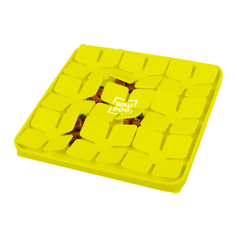 WAUDOG Silikonowa Mata do suchej karmy 20 x 20 x 1,7 cm Żółty WAUDOG Silikonowa Mata do suchej karmy 20 x 20 x 1,7 cm Żółty