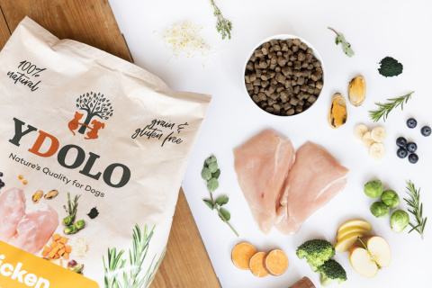 YDOLO Chicken - kurczak i ryby - półwilgotna karma dla psa 10kg YDOLO Chicken - kurczak i ryby - półwilgotna karma dla psa 10kg