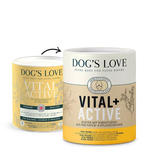 DOG'S LOVE DOC VITAL Active - preparat na stawy i kości dla psa 500g DOG'S LOVE DOC VITAL Active - preparat na stawy i kości dla psa 500g