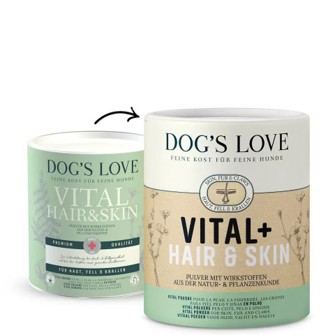 DOG’S LOVE DOC VITAL Hair & Skin - preparat na skórę i sierść dla psa 350g DOG’S LOVE DOC VITAL Hair & Skin - preparat na skórę i sierść dla psa 350g