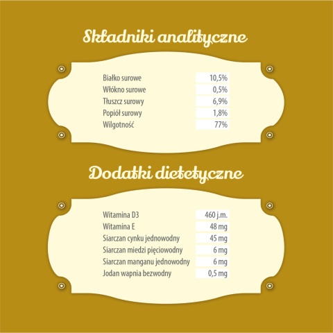 FOLK Karma mokra dla psa Dzik po Myśliwsku 400g FOLK Karma mokra dla psa Dzik po Myśliwsku 400g