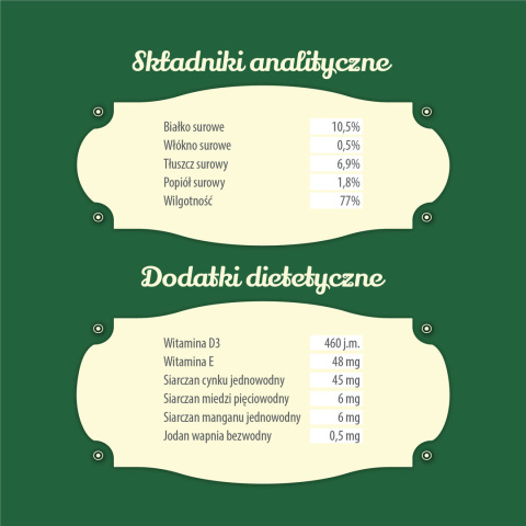 FOLK Karma mokra dla psa Mazurska pyszna sarnina 400g FOLK Karma mokra dla psa Mazurska pyszna sarnina 400g