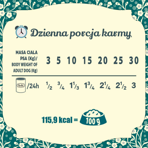 FOLK Karma mokra dla psa Mazurska pyszna sarnina 400g FOLK Karma mokra dla psa Mazurska pyszna sarnina 400g