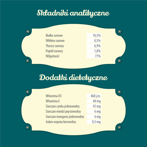 FOLK Karma mokra dla psa Pomorskie doskonałe danie z ryb 400g FOLK Karma mokra dla psa Pomorskie doskonałe danie z ryb 400g